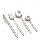 מערכת סכו"ם 24 חלקים מיכל