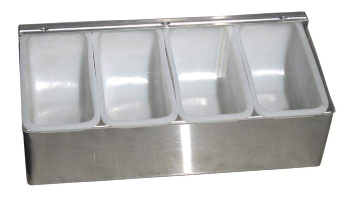 דיספנסר לבר 4 תאים נירוסטה ( תואם 13604204 ) 3