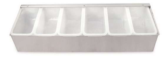 דיספנסר לבר 6 תאים נירוסטה 3