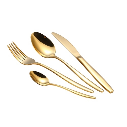 מערכת סכו"ם 24 חלקים אריאל זהב 3