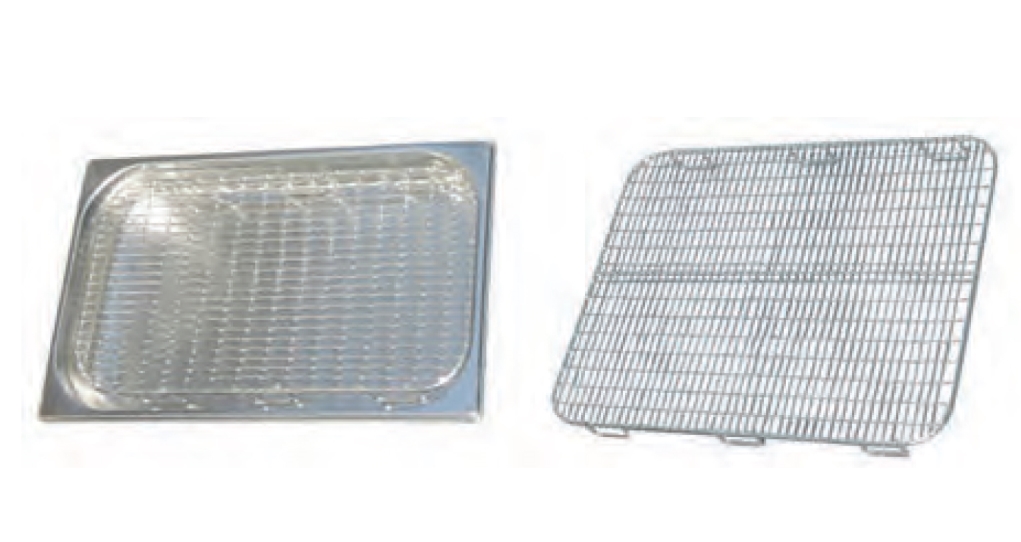 רשת לכבד נירוסטה פנימי 1/1+רגליות (לצלייה  בתוך גסטרונום 1/1 ) 3