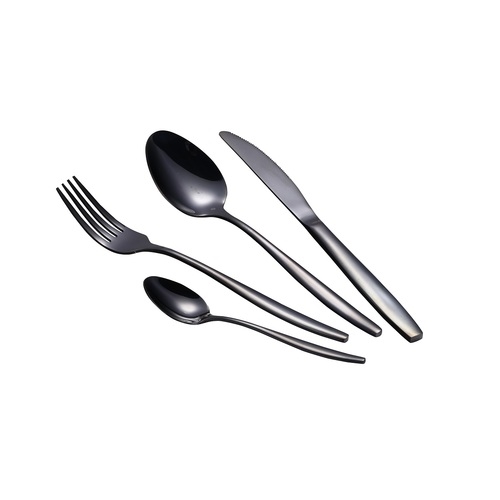 מערכת סכו"ם 24 חלקים יהב שחור 3