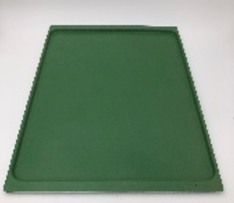 מגש שטוח 46/33 אלומיניום (מידה ביתית ) ציפוי סיליקון