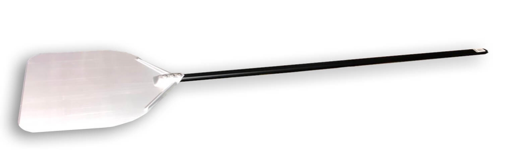 כף פיצה מלבן 35/40 אלומניום אנודייז ידית אלומ' שחורה אורך כללי 150 ס"מ BMETAL 3