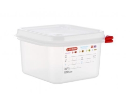 תבנית פוליפרופילן 1/6/100(1.7 ליטר)+מכסה אטום ARAVEN