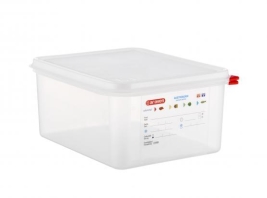 תבנית פוליפרופילן 1/2/150 (9.5 ליטר)+מכסה אטום ARAVEN