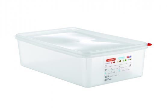 תבנית פוליפרו' 1/1/100 13.8 ליטר+מכסה אטום ARAVEN 3