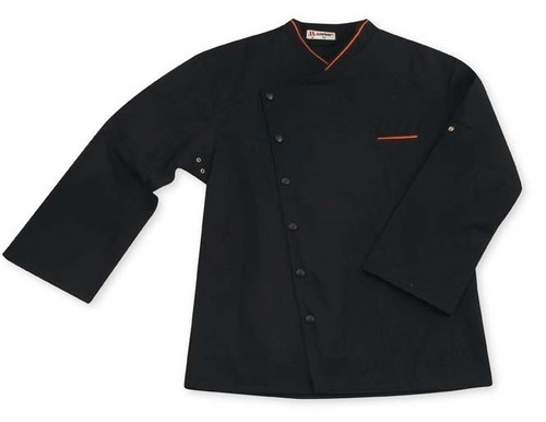 ז'קט שף ביסטרו שחור שרוול ארוך warker M 3