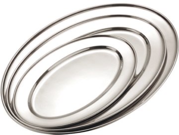 פלטה אובלית נירוסטה סופר 54.5 ס"מ 3