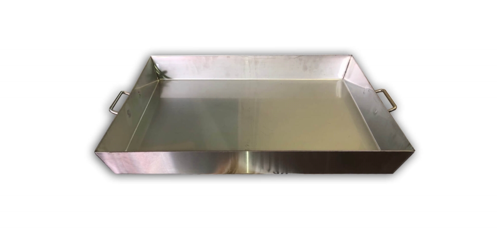 רוסטר נירוסטה משופע מרותך ומלוטש 45*35 ג' 6 ס"מ ( st-304-2.00 mm+pvc ) 3