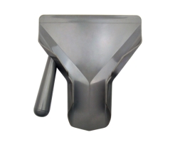 כף לצ'יפס פלסטיק ידית שמאלית