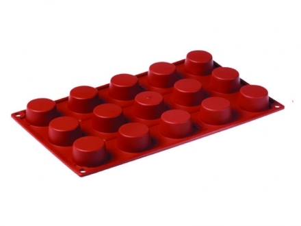 תבנית סיליקון 15 שקעים מיני קאפקייק PAVONI PETIT FOURl FR024 3