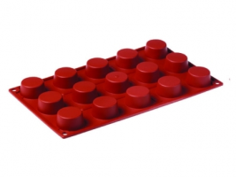 תבנית סיליקון 15 שקעים מיני קאפקייק PAVONI PETIT FOURl FR024