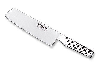 סכין נקירי/קופיץ ירקות 18 ס"מ GLOBAL 3