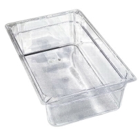 תבנית פוליקרבונט שקוף 1/1/150 (32.5/53 ג-15 ס"מ) 19 ליטר ECONOMY