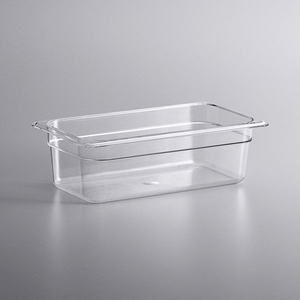 תבנית פוליקרבונט שקוף 1/3/100 (17.6/32.5 ג-10 ס"מ)(3.6 ליטר) ECONOMY 3