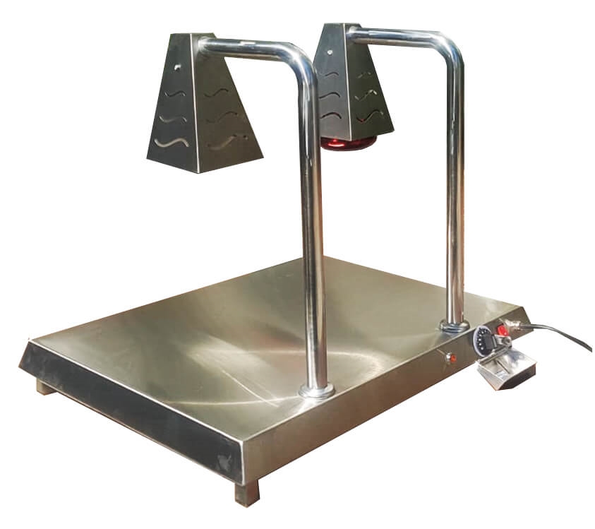 "נטו"-משטח חימום נירוסטה 75/50 כולל 2 זרועות מפסק ונורות ונעילת שבת "נטו"b 3