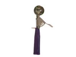 כף גלידה קפיץ סגול  26 מ"ל קוטר 40 מ"מ