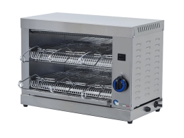 "נטו"-תנור/טוסטר/סלמנדרה מקצועית 2 תאים איטליה marinox "נטו"