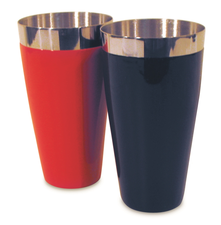 שייקר בוסטון נירוסטה 0.88 ליטר ציפוי ויניל שחור 3