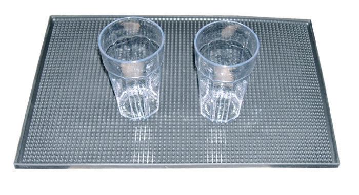 משטח גומי לבר 17/30 שחור ס"מ 3