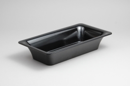 גסטרונום מלמין סלים 1/3-65 שחור EFAY_