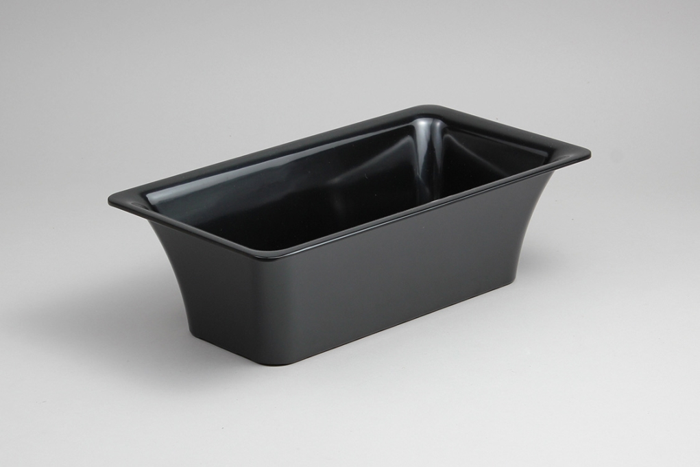 גסטרונום סלים 1/3 מלמין שחור גובה 10  EFAY 3