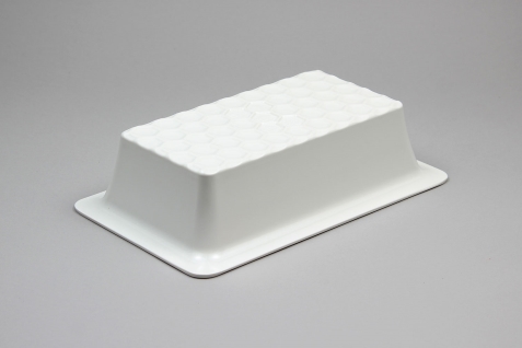 גסטרונום סלים מלמין לבן 1/4 גובה 65 מ"מ EFAY 5