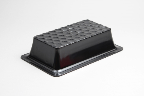 סלים גסטרונום מלמין שחור 1/4 גובה 65 מ"מ EFAY 5