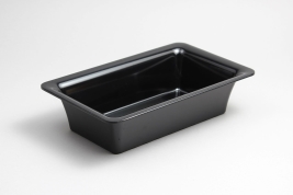 סלים גסטרונום מלמין שחור 1/4 גובה 65 מ"מ EFAY