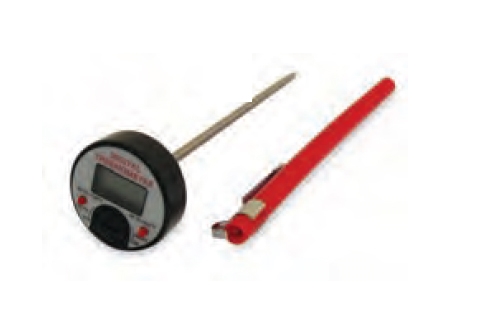 מד טמפרטורה/טרמומטר כיס דיגטלי צג עגול 250+ / 50 3