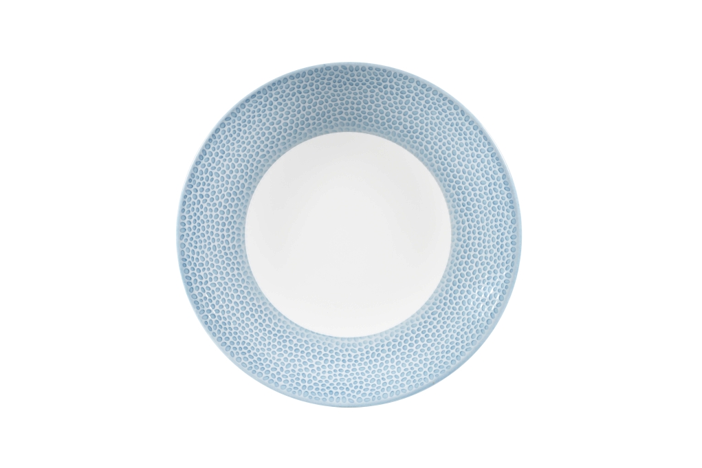 צלחת עמוקה/קערה 22.5 ס"מ ללא שוליים צדף כחול CHURCHILL Isla Spinwash Ocean Blue 3