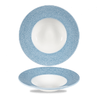 צלחת פסטה 28 ס"מ צדף(11) כחול CHURCHILL Isla Spinwash Ocean Blue
