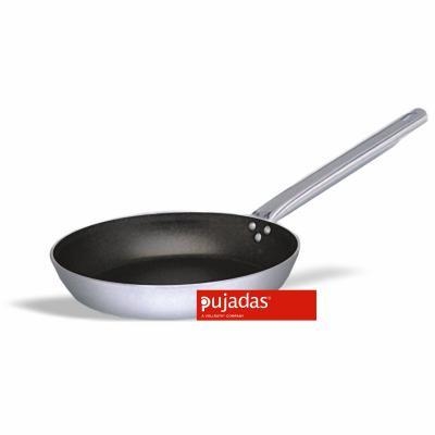 מחבת 22 ס"מ נון סטיק ידית נירוסטה מקצועית PUJADAS 3