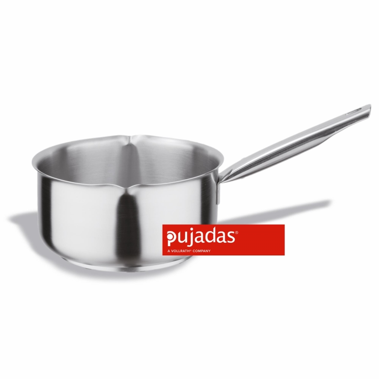 קלחת נירוסטה פיית מזיגה דו צדדי 16 ס"מ גובה 7.5ס"מ  1.5 ליטר PU HD(נמוך) 3