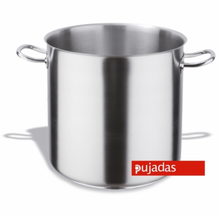 סיר נירוסטה גבוה 24 גובה 24 ס"מ 10 ליטר PUJADAS INOX PRO 3