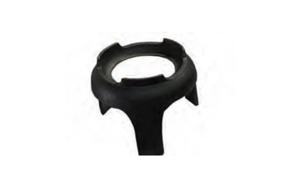 מעמד פשוט קוטר עליון 11 קוטר פנימי 8 ס"מ יציקת ברזל 3