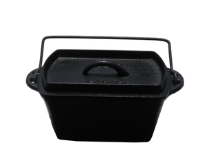 פויקה לחם יציקת ברזל 28 ס"מ מידה פנימית 22*12 ס"מ 3