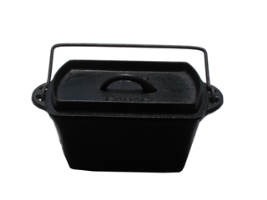 פויקה לחם יציקת ברזל 28 ס"מ מידה פנימית 22*12 ס"מ