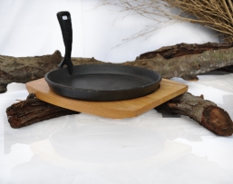 תחתית עץ למחבת 20 ס"מ יציקה