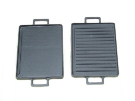 פלטה/פלנצ'ה יציקת ברזל 50/26 ס"מ מושחר סטנדרט