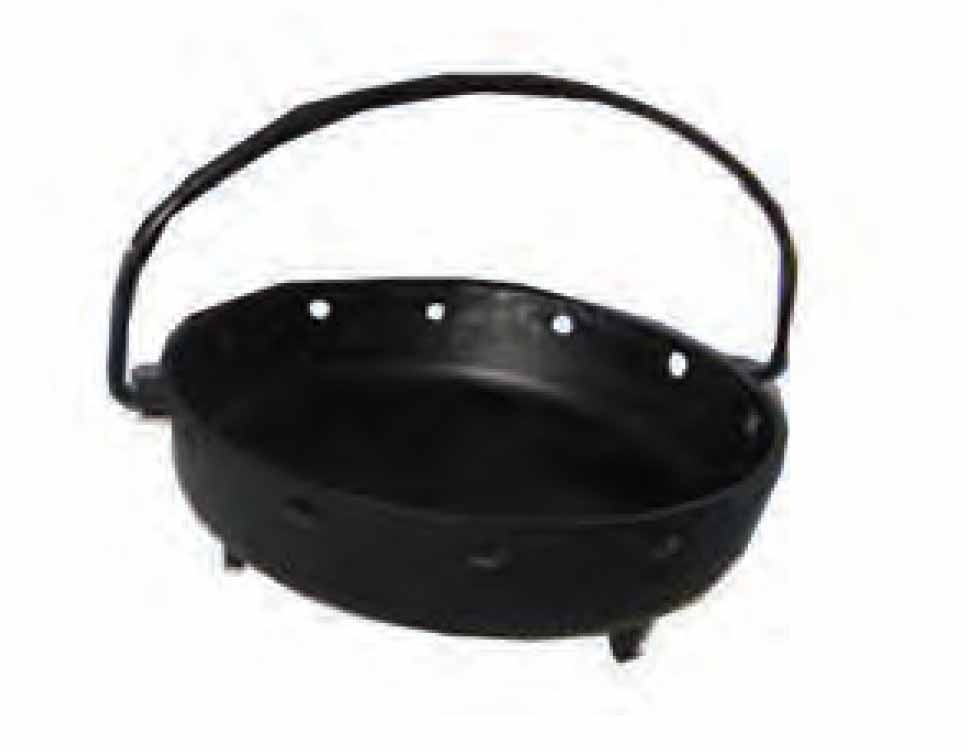 מעמד גחלים 24 ס"מ + ידית יציקת ברזל 3