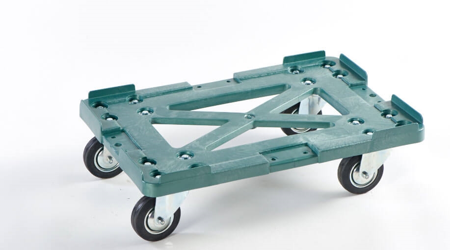 עגלה דולי ירוקה פלסגד לארגזי 60/40 ס"מ 3