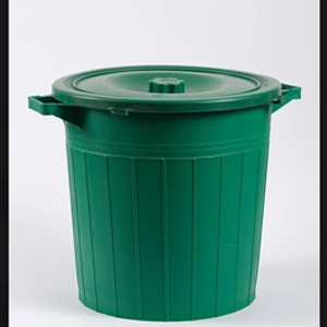 מכסה לפח 50 ליטר ירוק פלסגד 3