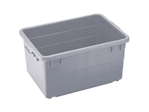 מיכל 70 ליטר אפור 66x45 גובה 34 ס"מ פלסגד מאושר מזון 3