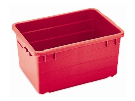 מיכל 70 ליטר אדום 64/46/34 מאושר מזון