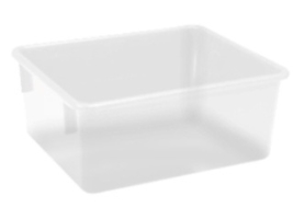 קופסא 8 שקופה 6 ליטר 31/20/13 ס"מ ללא מכסה(מכסה בנפרד)