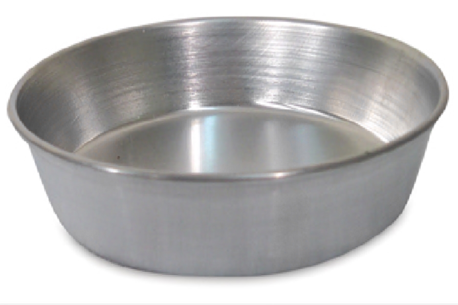 מגש /תבנית פיצה אלומיניום 18 עמוקה  גובה 4 ס"מ(ארק) 3