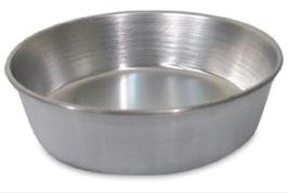 מגש /תבנית פיצה אלומיניום 20 עמוקה גובה 4 ס"מ