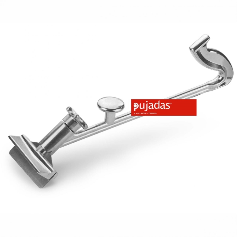 מגרדת לניקוי פלאנצ'ה/ גריל יציקת אלומיניום(סקראפר) 44.5/12/12.7 ס"מ PUJADAS 3
